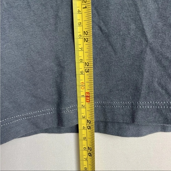 Life is Good Women Sz S I Need Wine Glasses Crusher Tee V Neck Navy Blue NWT - Picture 9 of 11